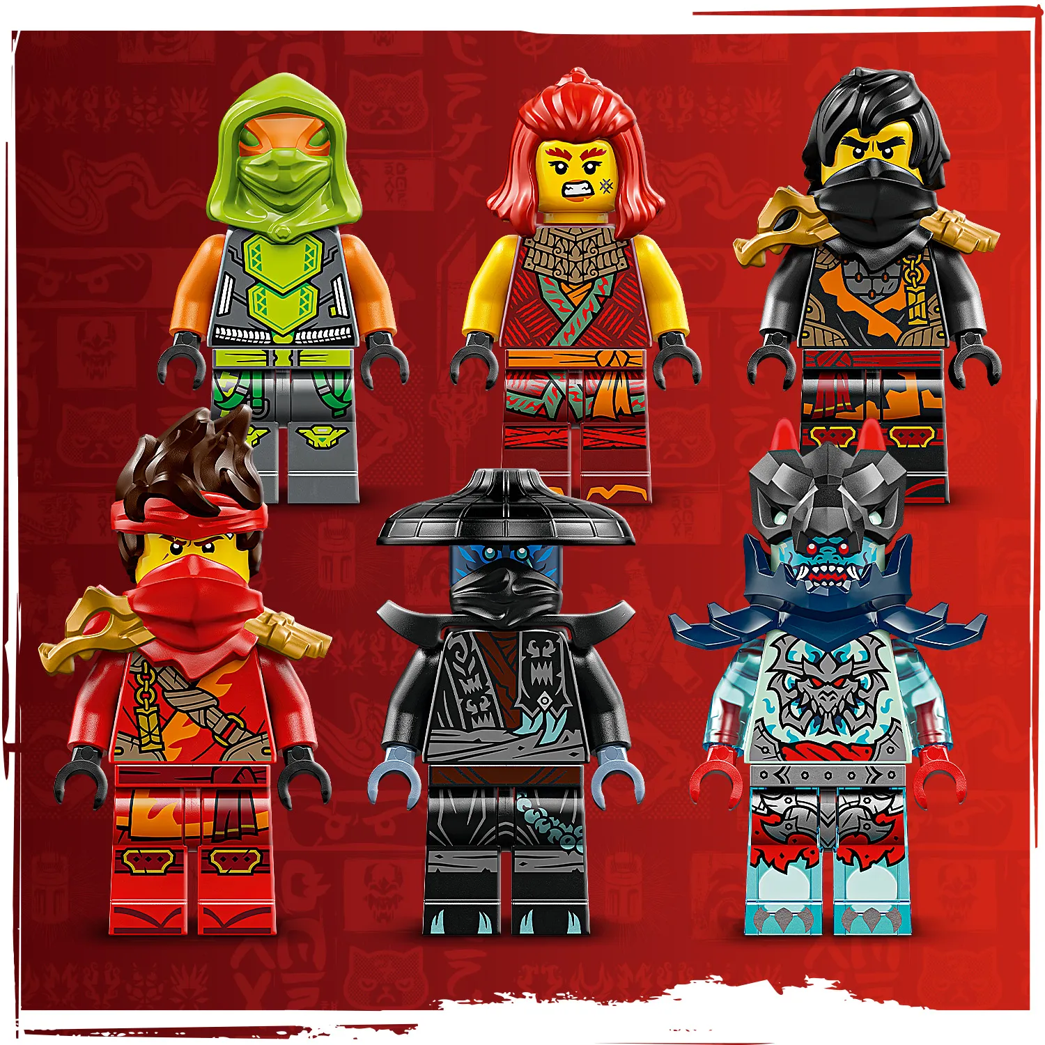 6 мініфігурок NINJAGO&reg;