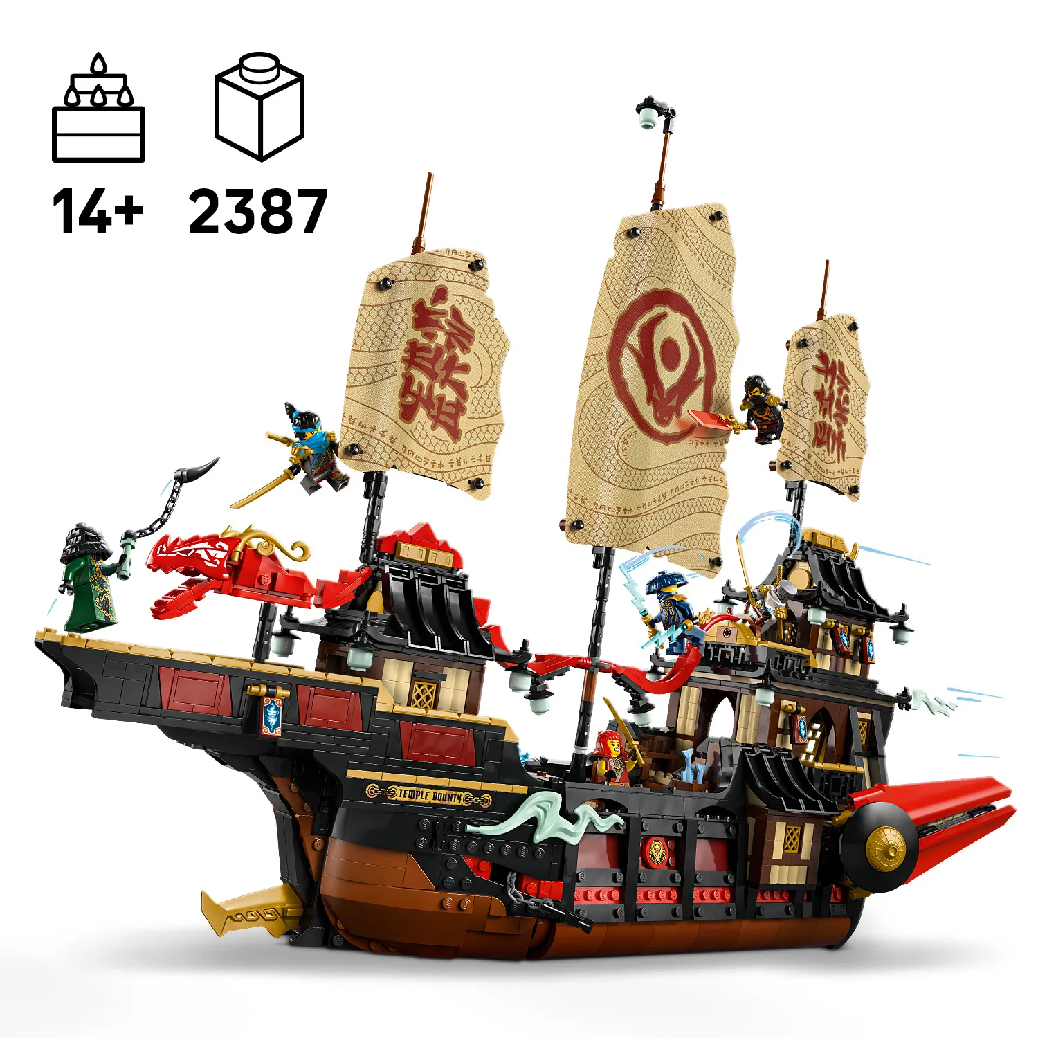 Наслаждайтесь приключениями ниндзя в открытом море!