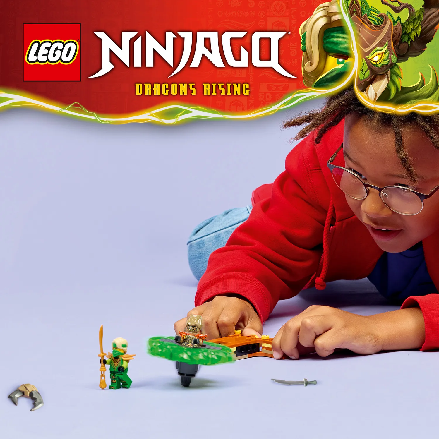 Набор с игрушечным спинером LEGO&reg; NINJAGO&reg;