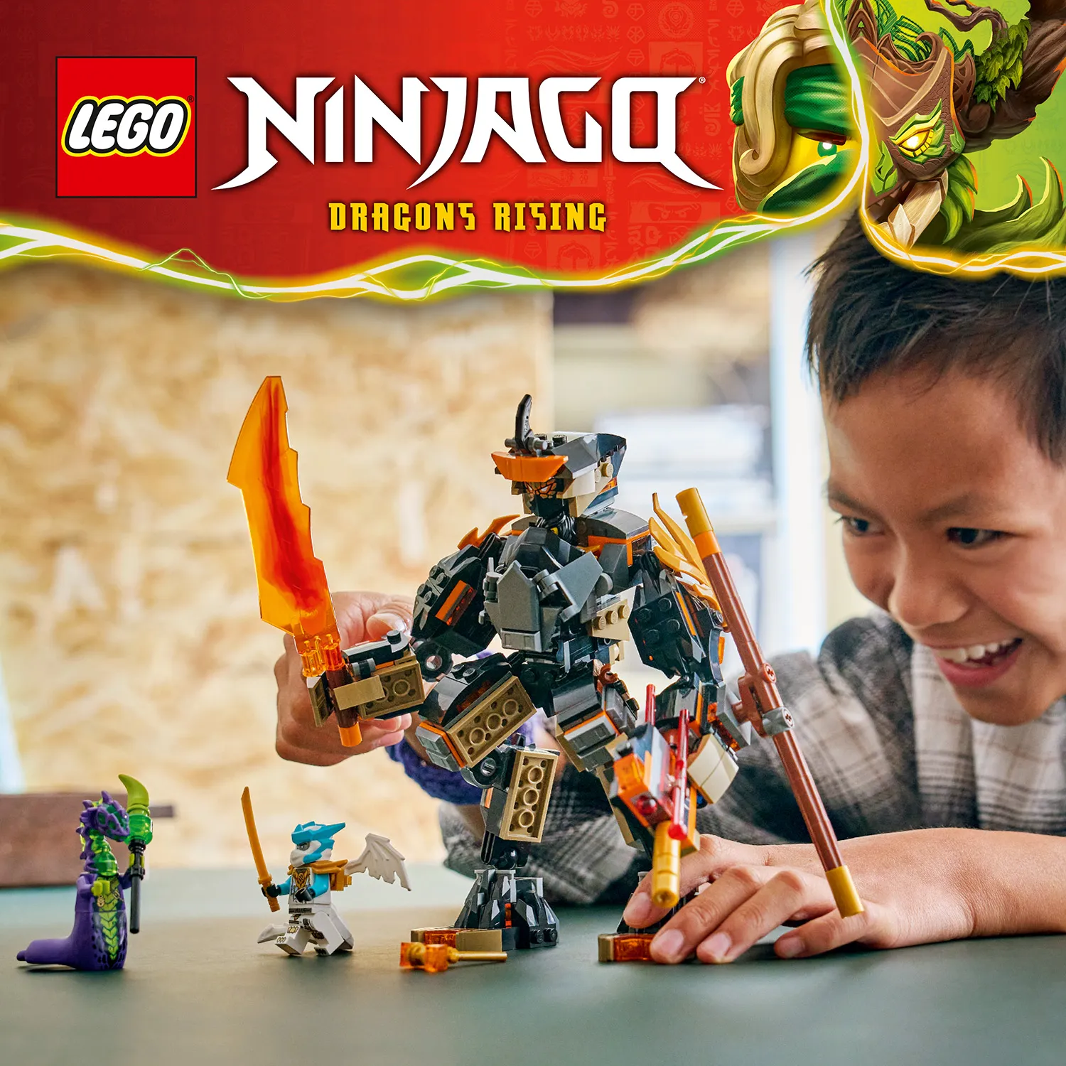 Динамічний ігровий набір роботів LEGO&reg; NINJAGO&reg;