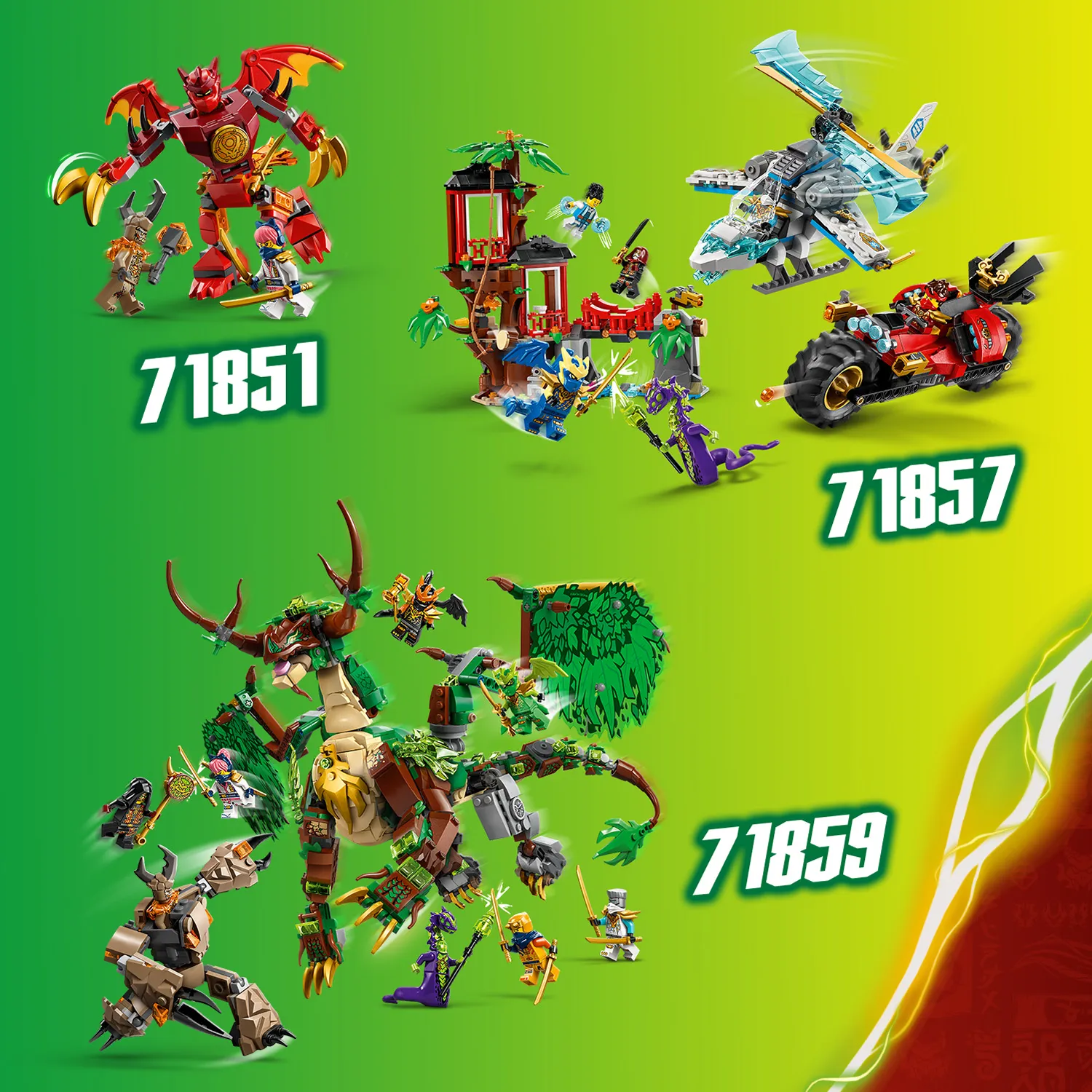 Більше LEGO&reg; NINJAGO&reg; для колекціонування