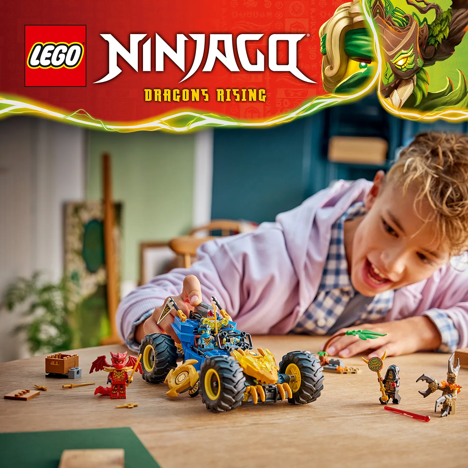 Набір LEGO&reg; NINJAGO&reg; з машиною ніндзів