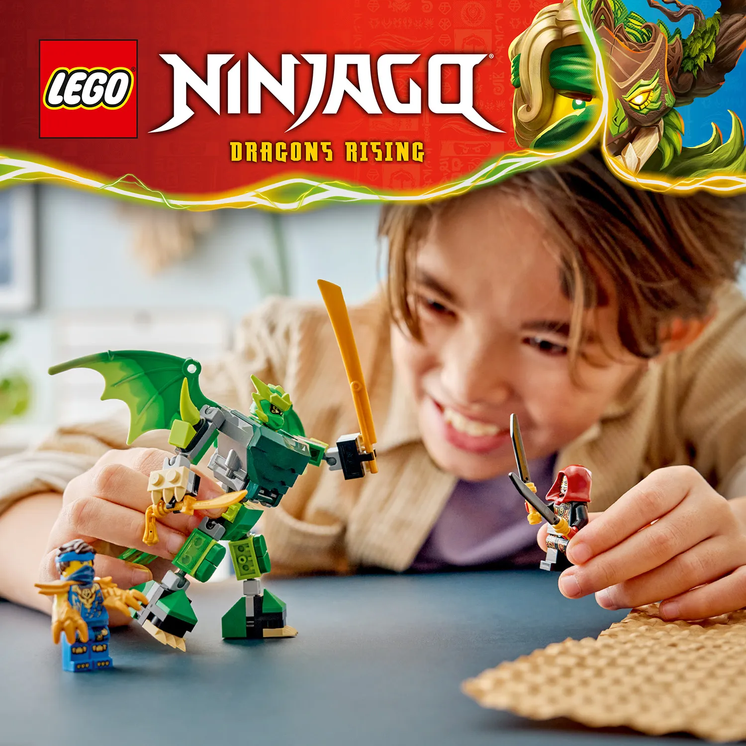Ігровий набір із драконом LEGO&reg; NINJAGO&reg;