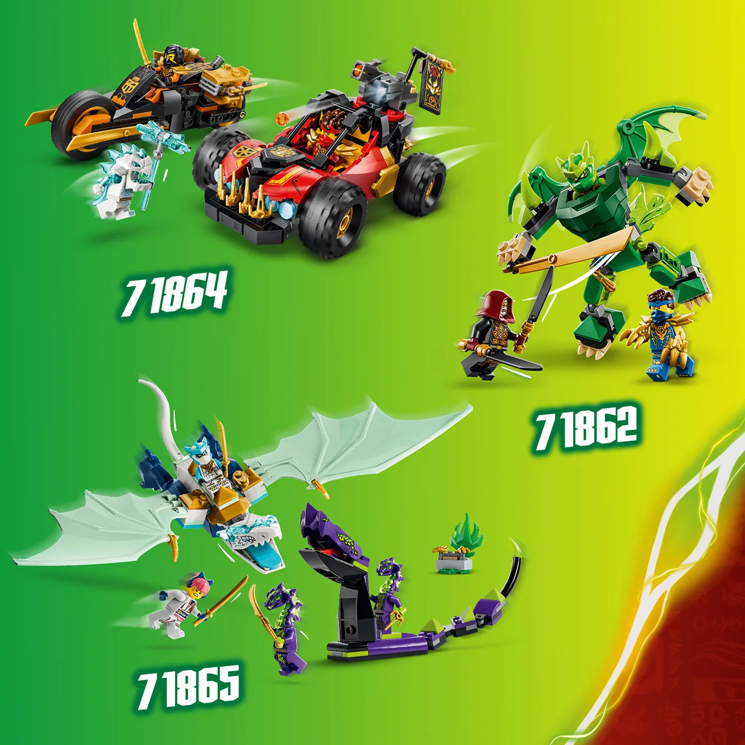 Більше LEGO&reg; NINJAGO&reg; для колекціонування