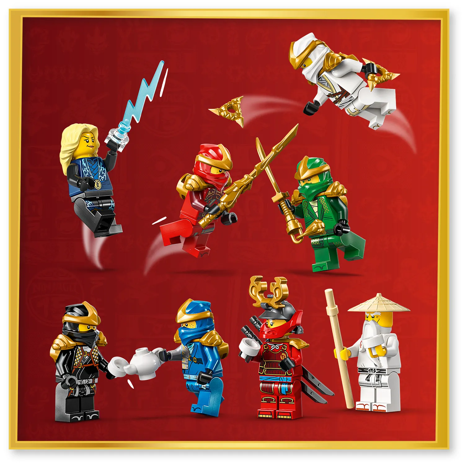 8 мініфігурок NINJAGO&reg;