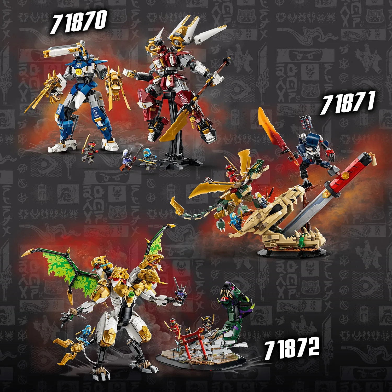 Більше LEGO&reg; NINJAGO&reg; для колекціонування
