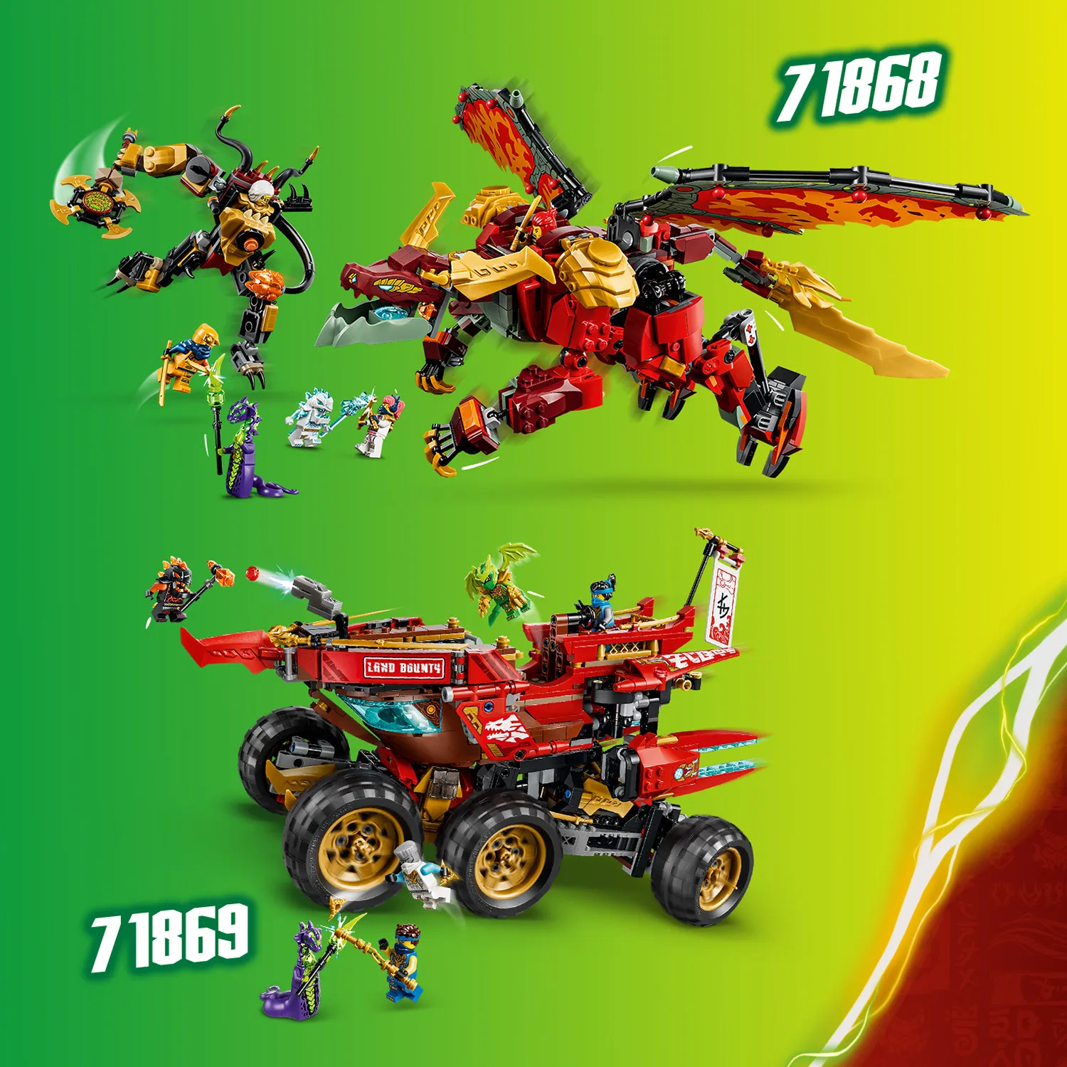 Більше LEGO&reg; NINJAGO&reg; для колекціонування