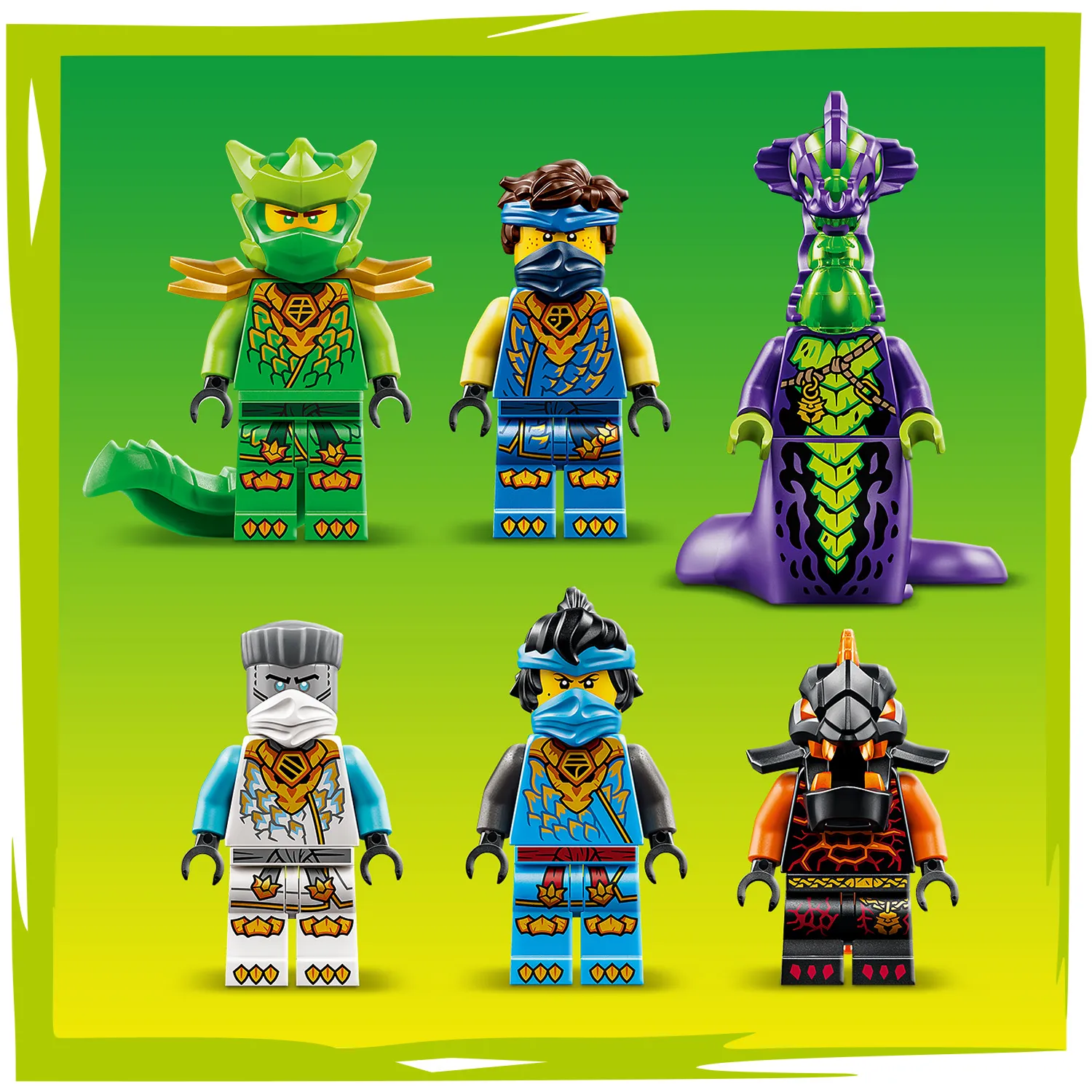 6 мініфігурок NINJAGO&reg;