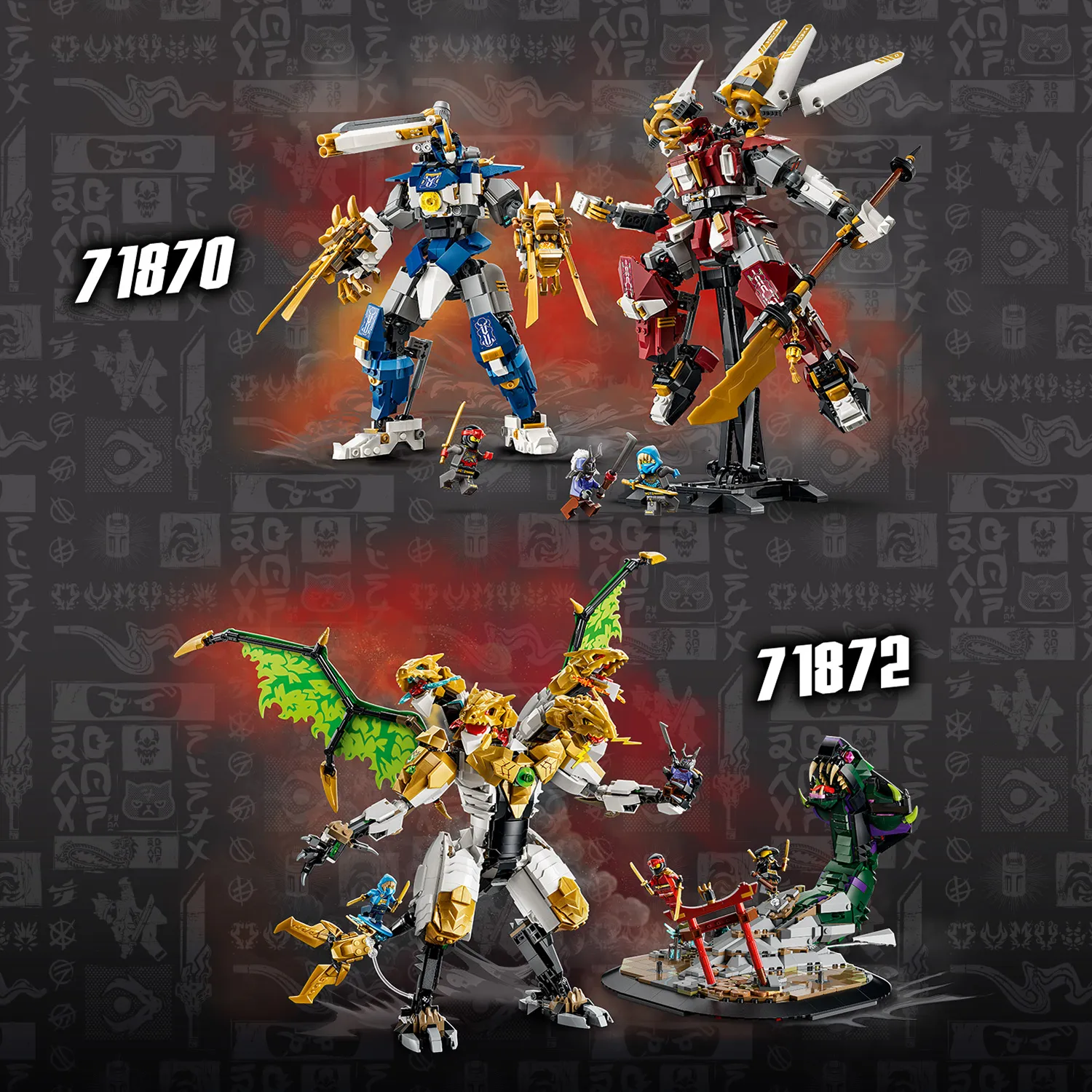 Більше LEGO&reg; NINJAGO&reg; для колекціонування