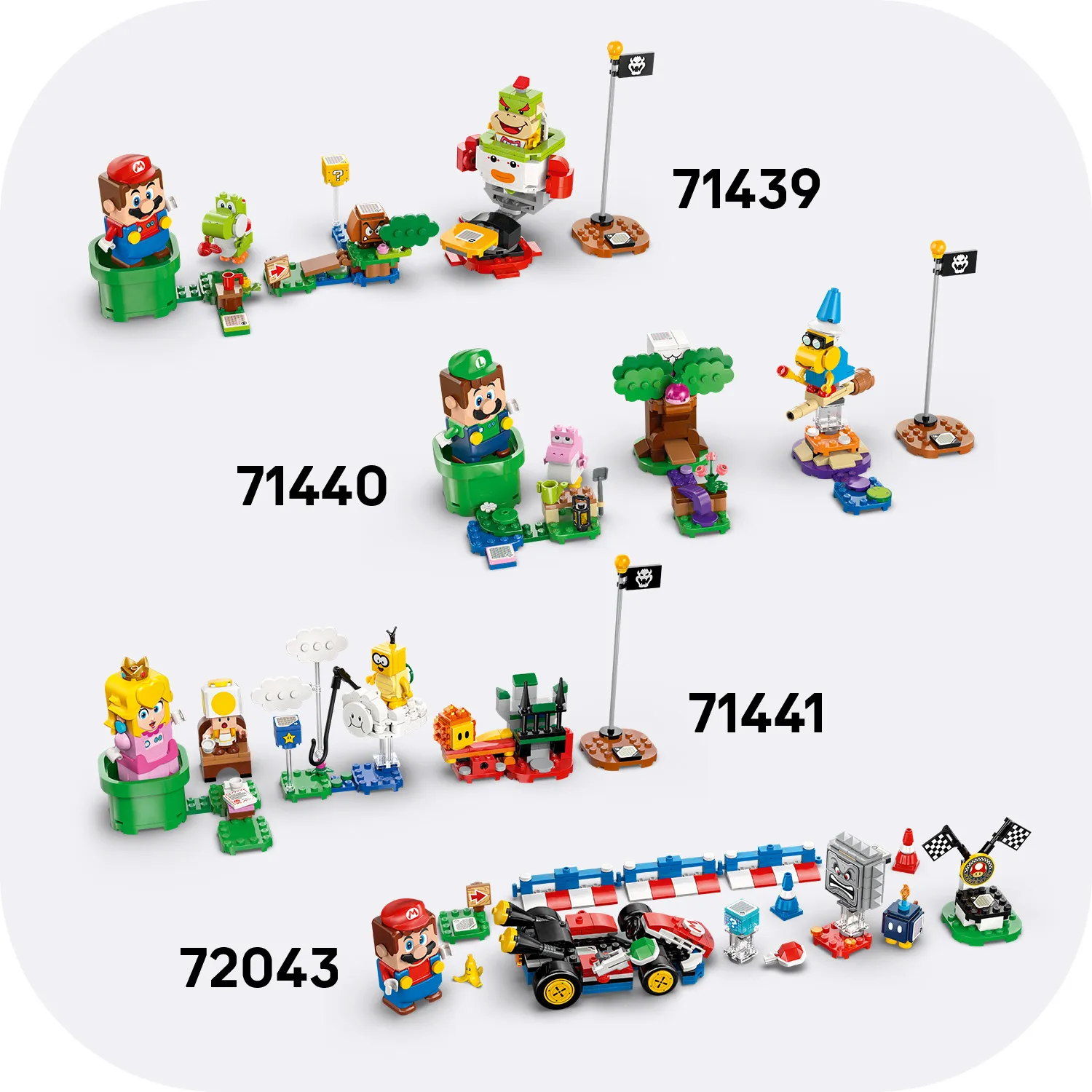 Невероятные подарки LEGO&reg; Super Mario&trade;