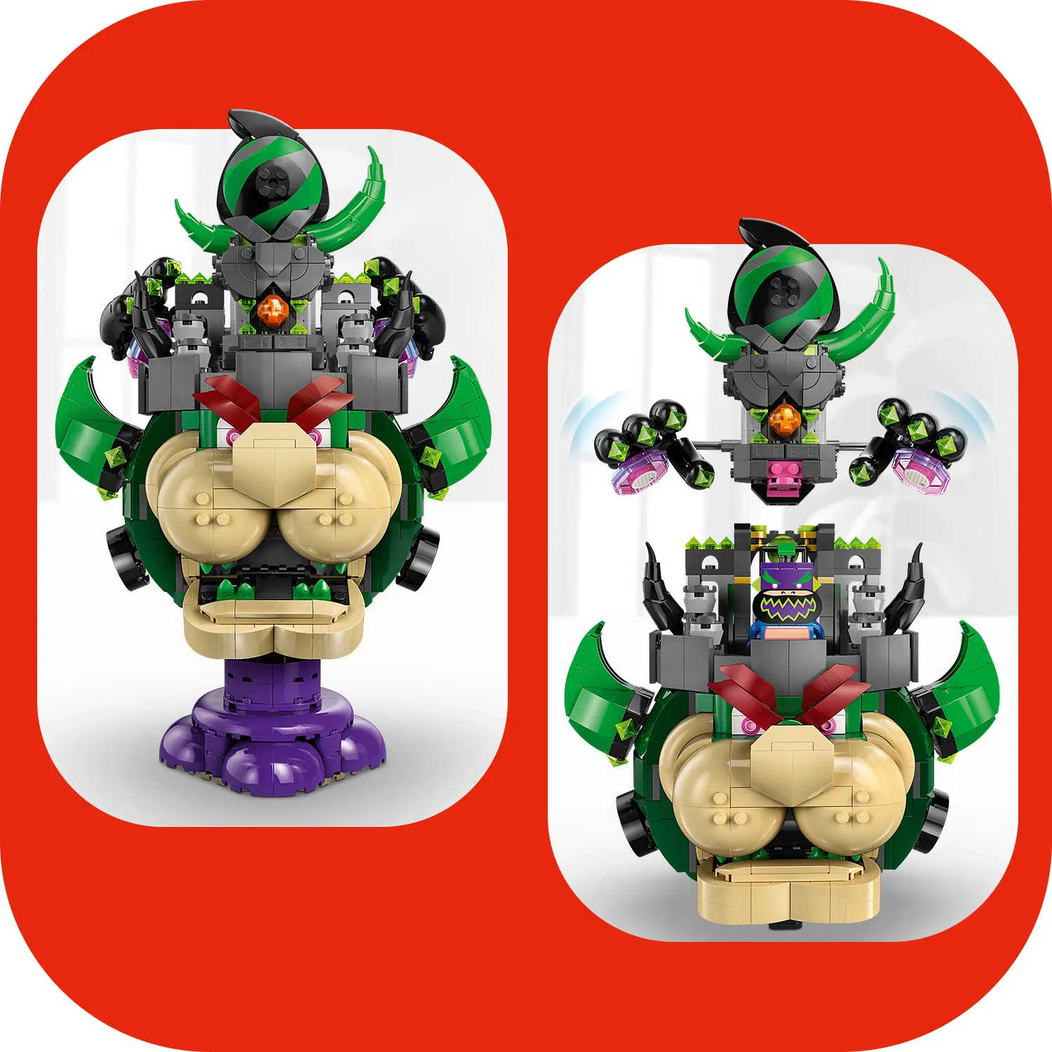 Сборная игрушечная фигура Castle Bowser