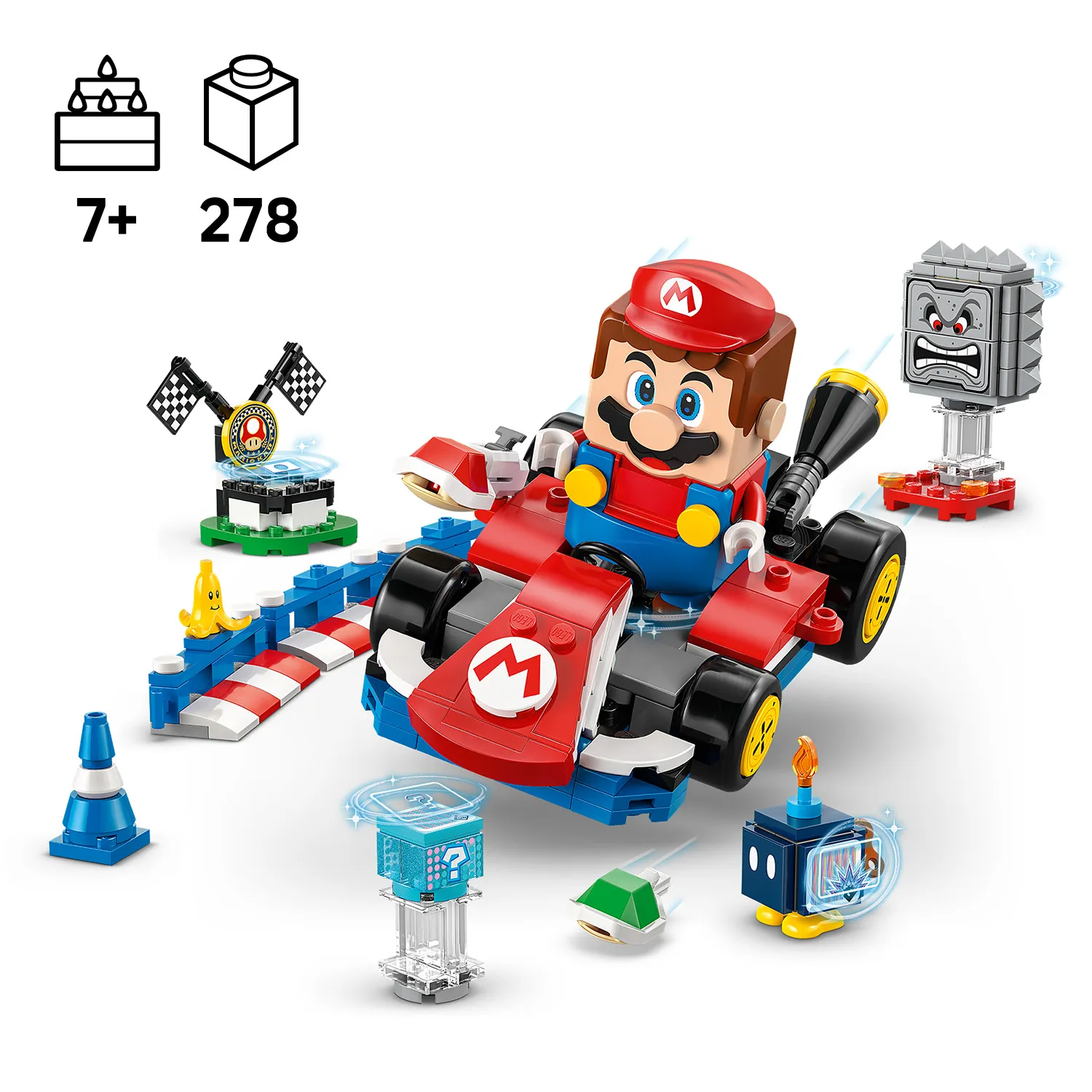 Развлечения с кубиками для поклонников Super Mario&trade;