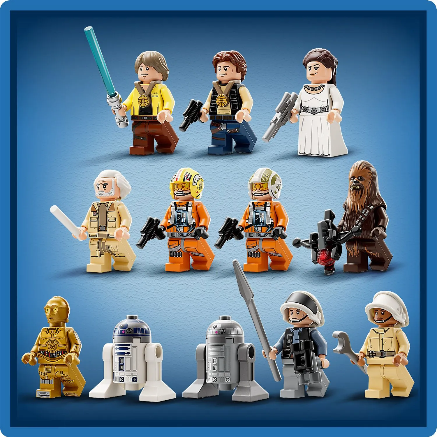 12 персонажей LEGO® Star Wars™