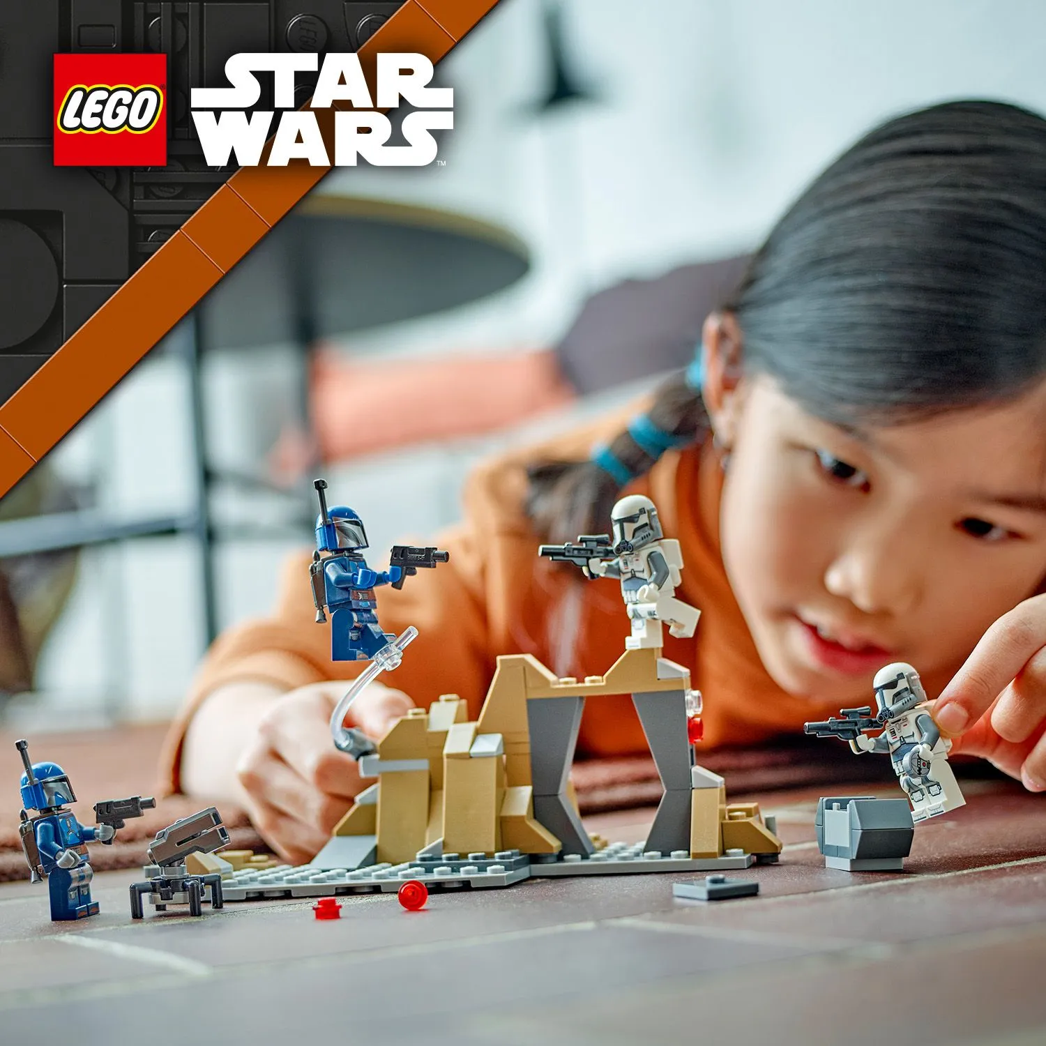 Боевой набор LEGO® Star Wars: Мандалорианец