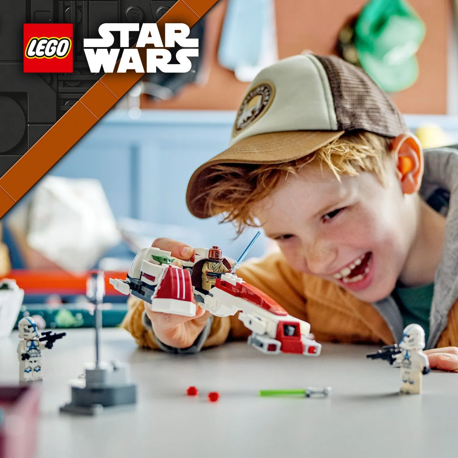 LEGO® Star Wars™ спидер BARC с люлькой