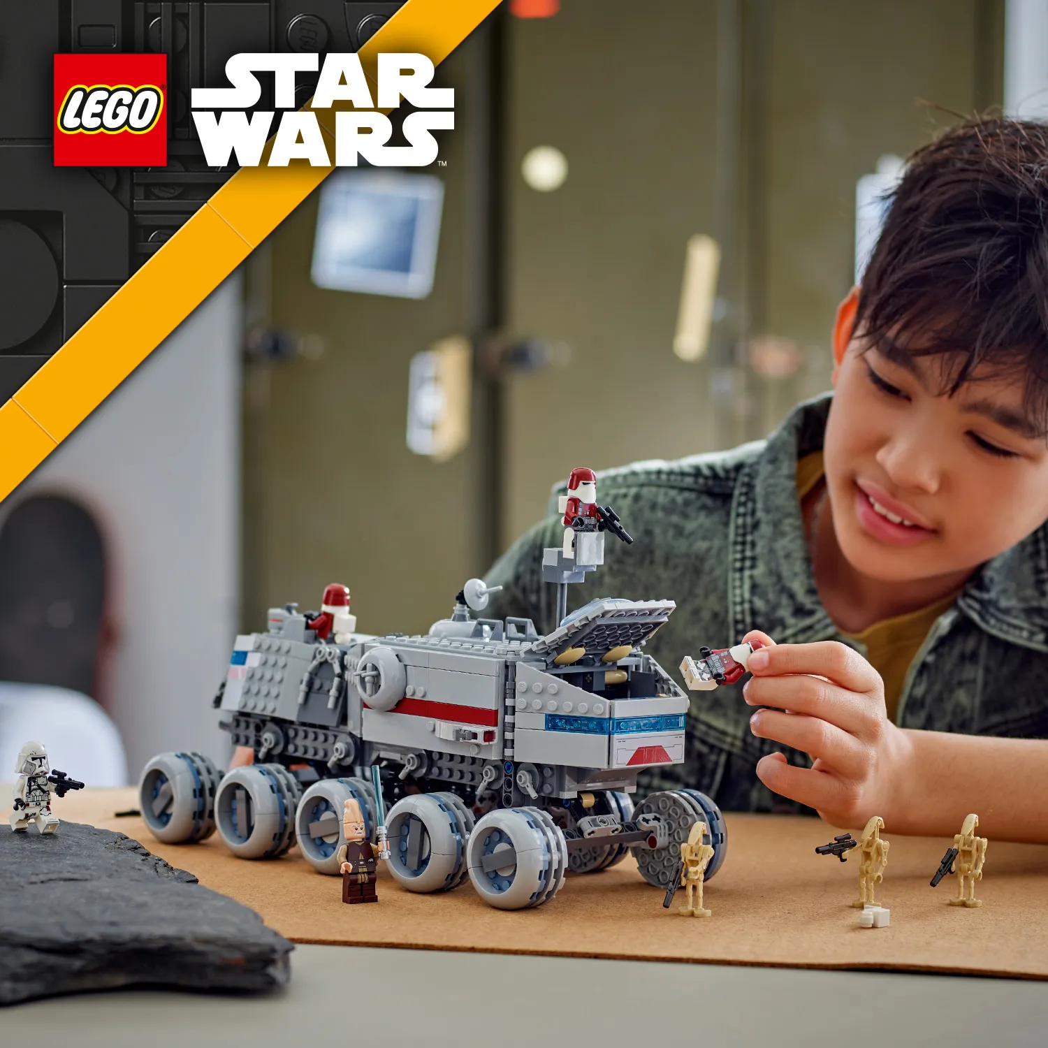 Грандіозний транспорт для дітей LEGO&reg; Star Wars&trade;