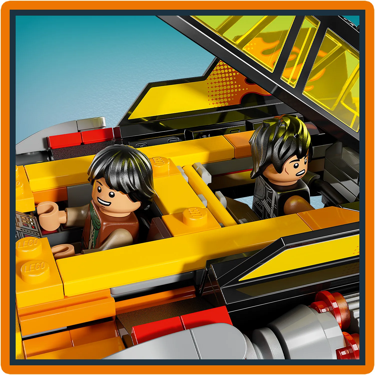 Подвійна кабіна пілота, що відкривається