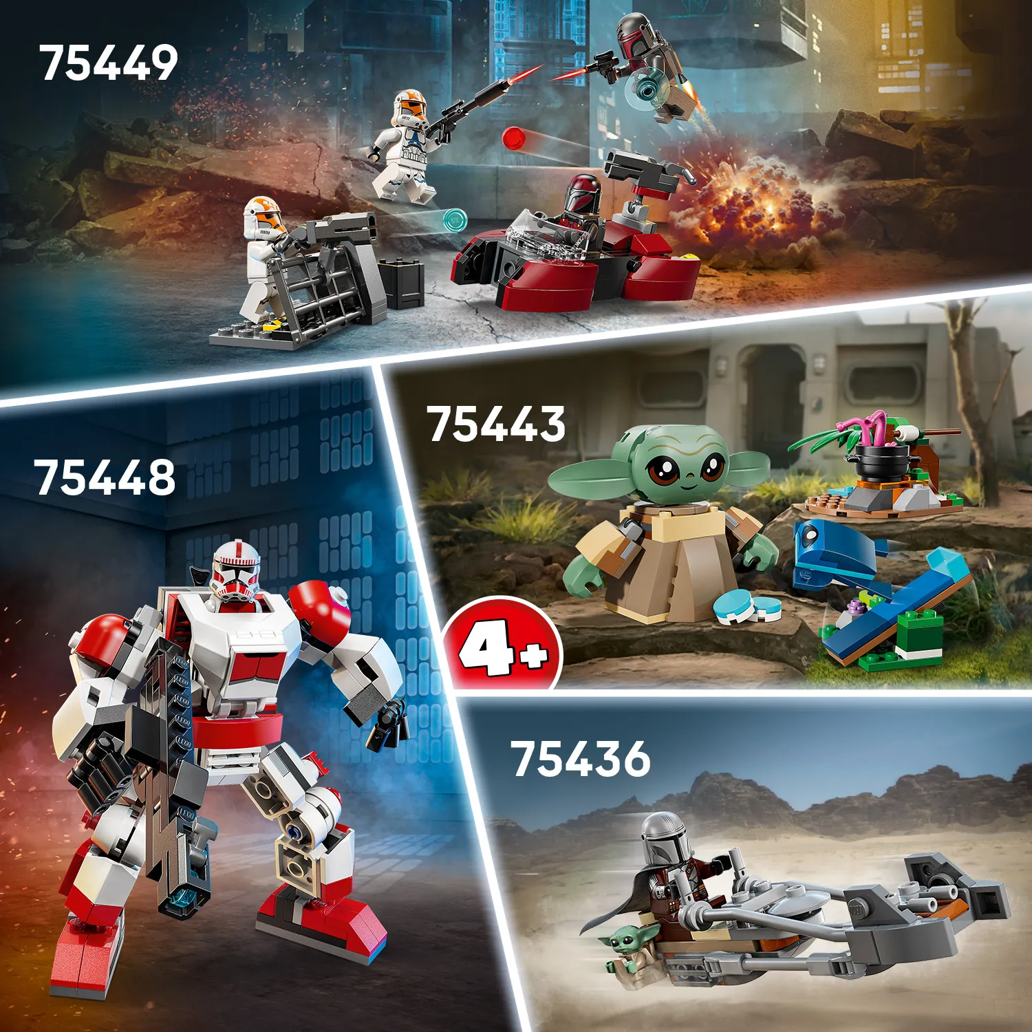 Коллекционные конструкторы Star Wars&trade; для поклонников всех возрастов