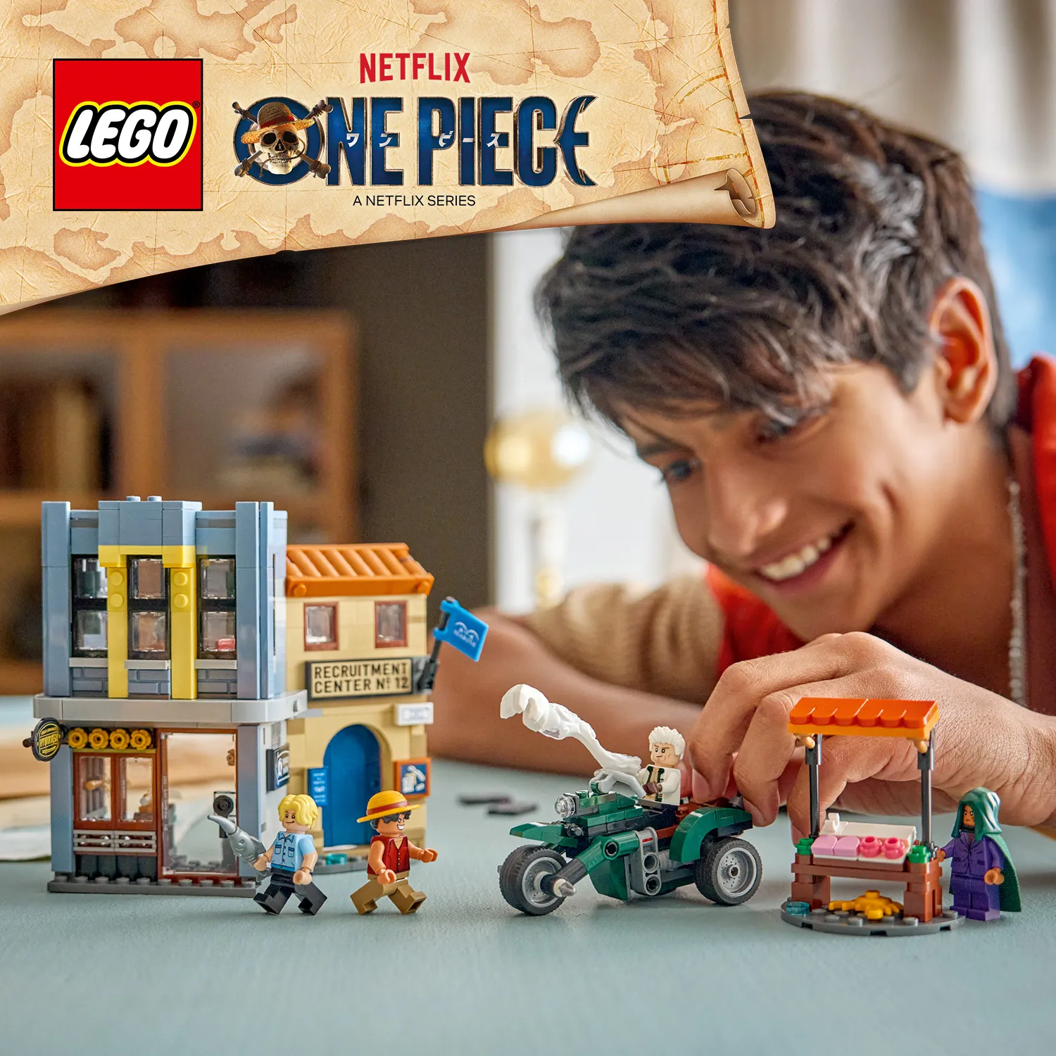 Завітайте на галасливий ринок ONE PIECE