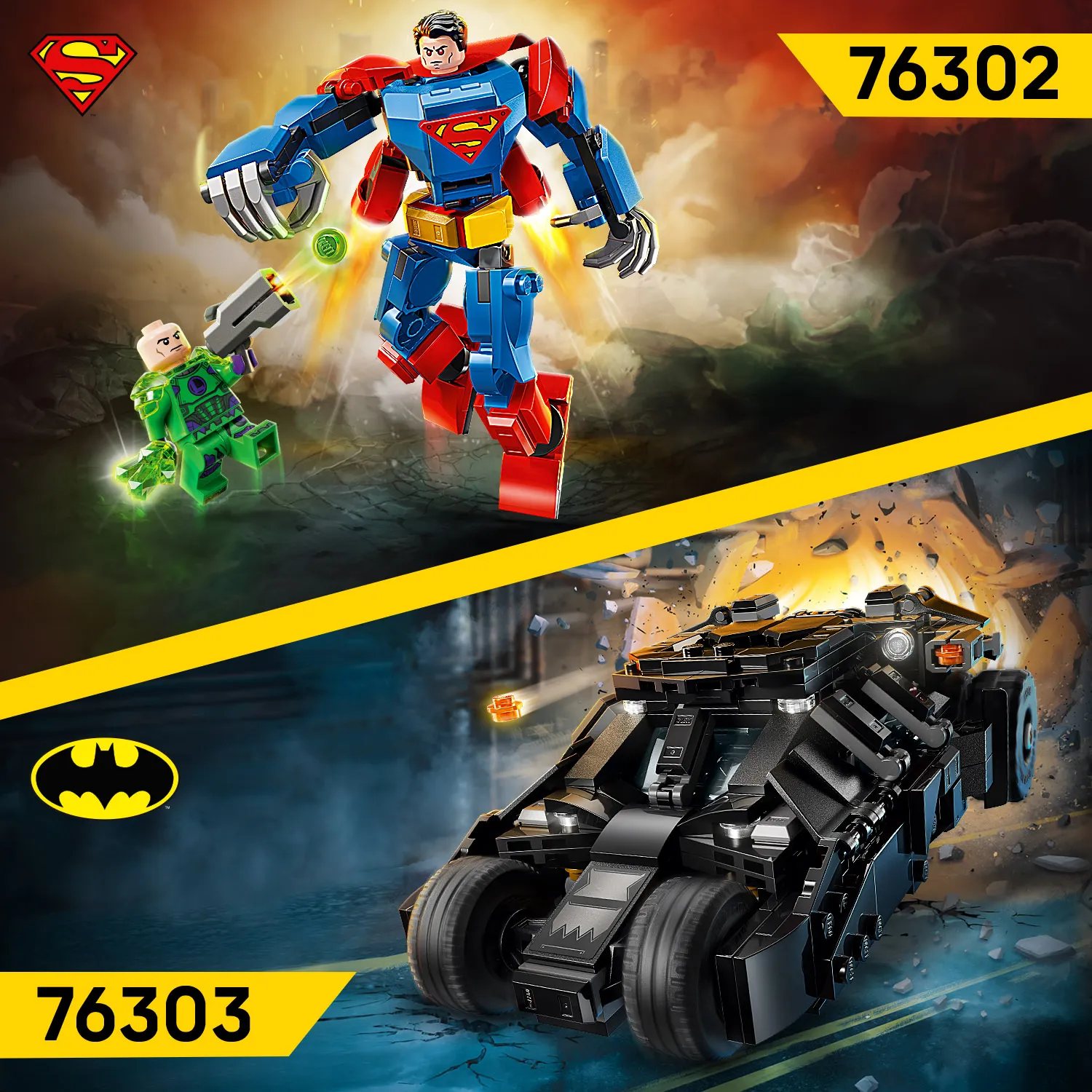 Більше іграшок LEGO&reg; DC