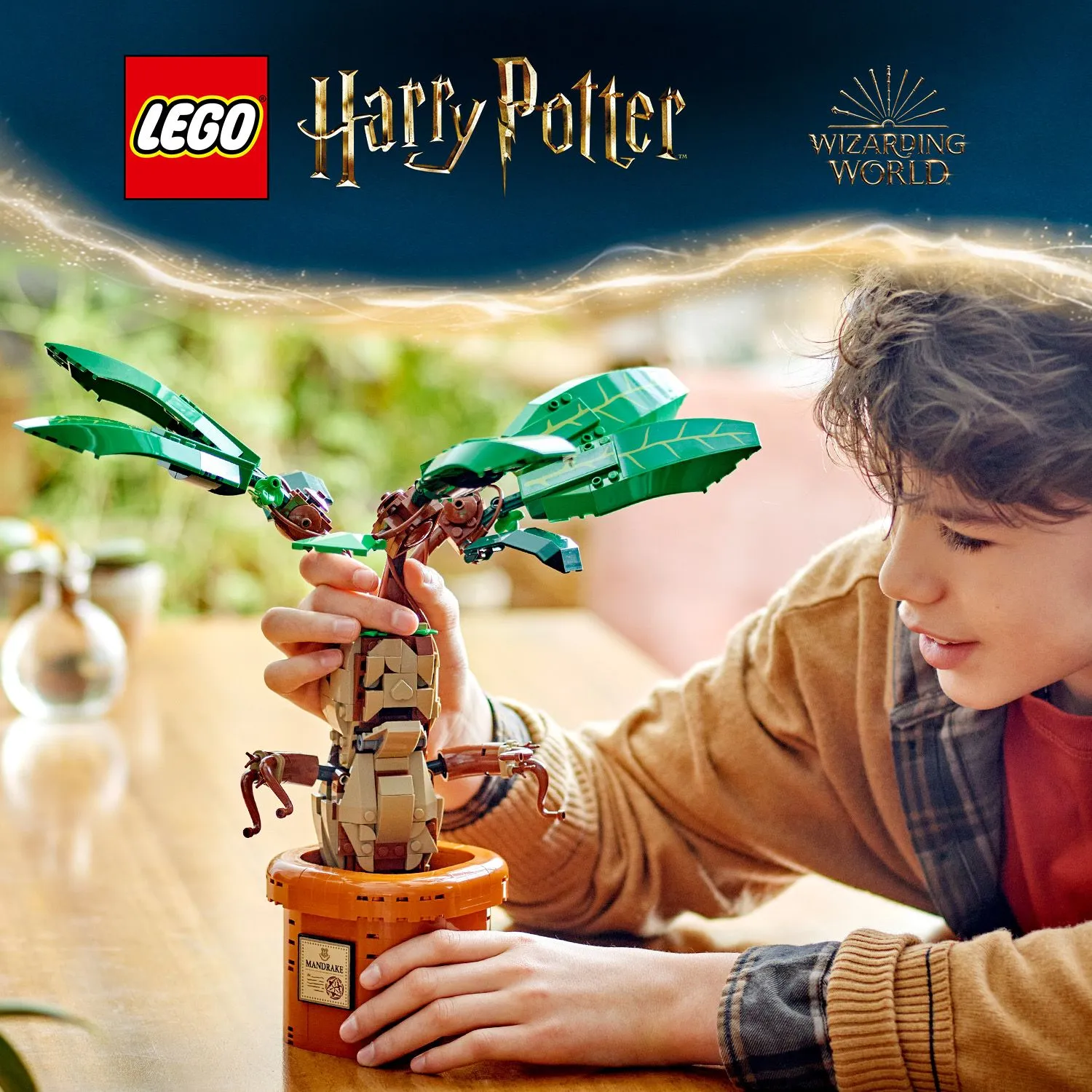 Іграшковий корінь мандрагори LEGO® Harry Potter™ для дітей