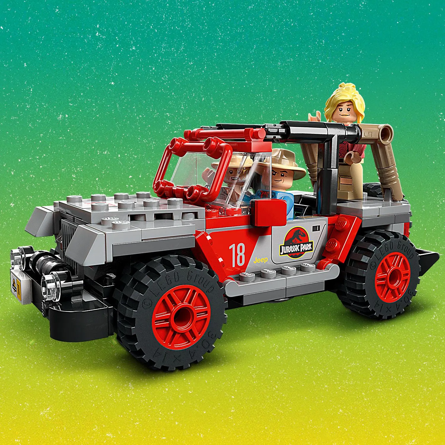 Jeep® Wrangler з кубиків
