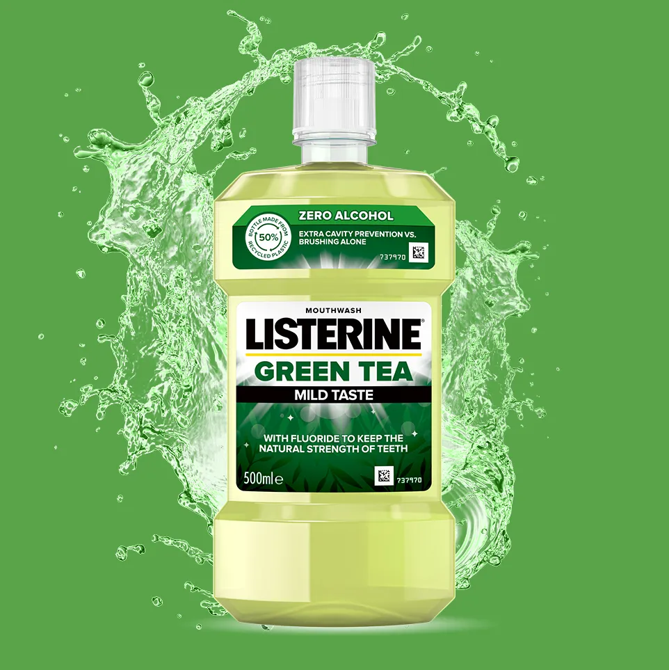 Фото 3 Listerine Зелений Чай