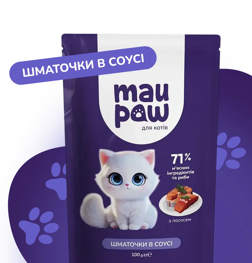 Фото 2 Корм для котів MAU PAW
