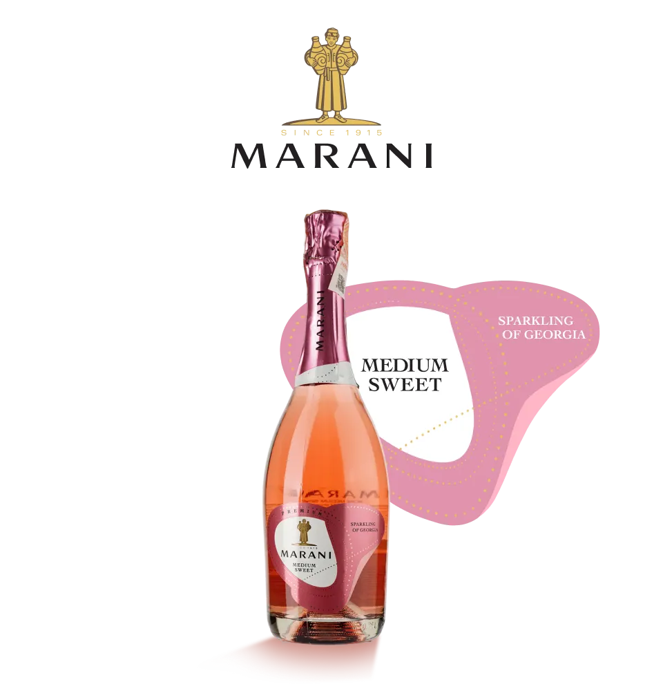 Фото 1 Marani Sparkling Rose Medium Sweet