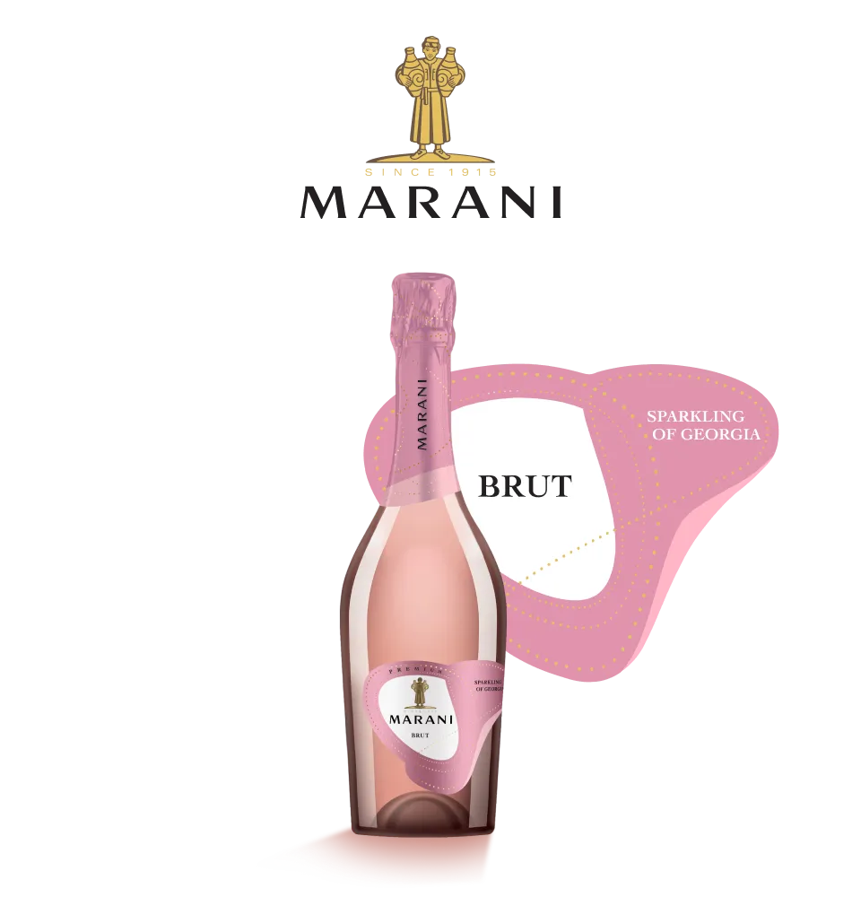 Фото 1 Marani Sparkling Wine Rose Brut