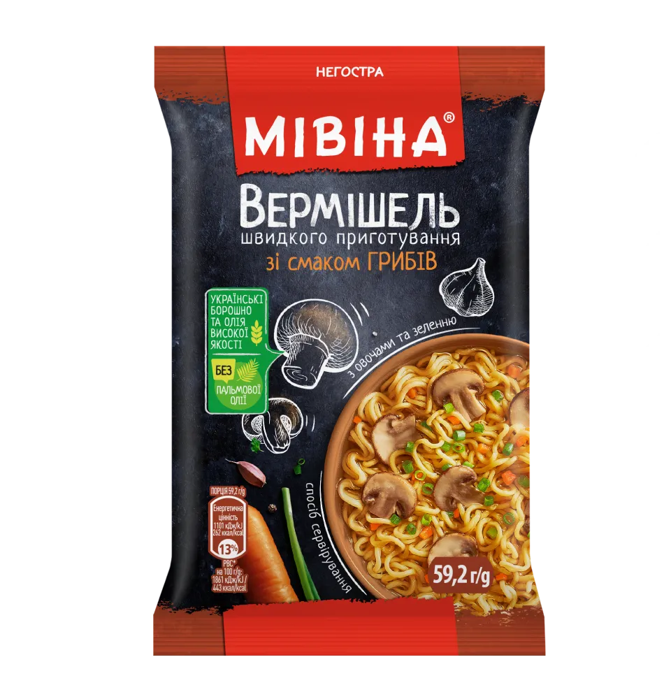 Фото 5 Мівіна зі смаком грибів