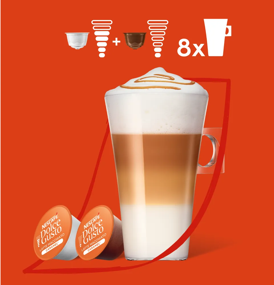 Фото 2 Nescafe Dolce Gusto Latte Macchiato Caramel