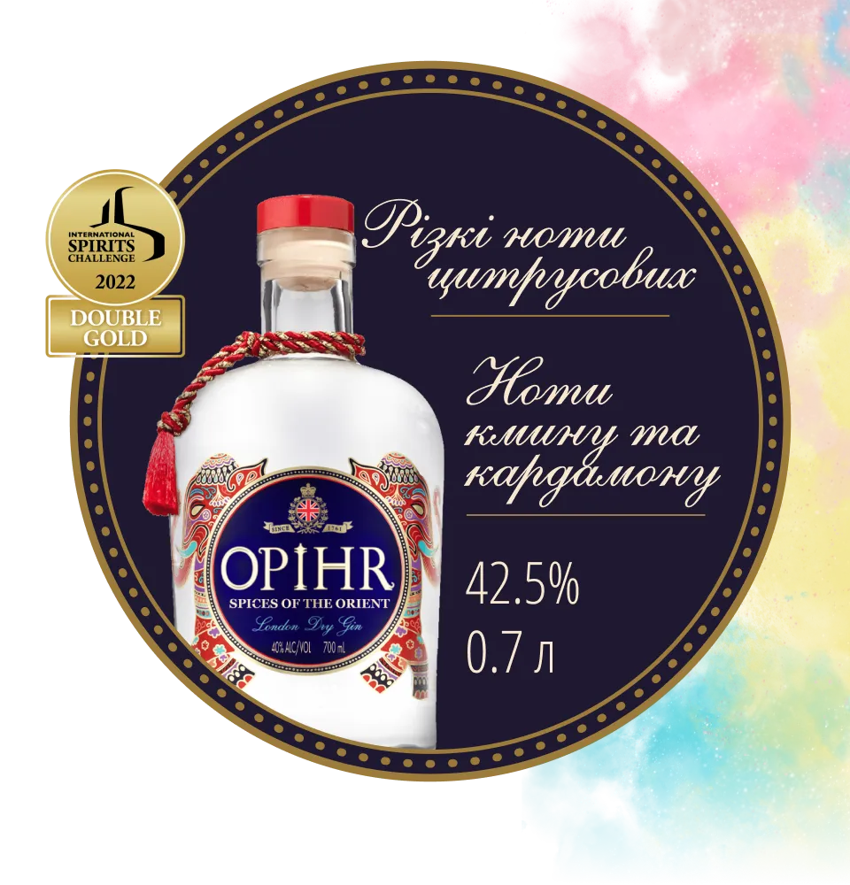 Фото 2 Opihr Oriental Spiced London Dry + Globe glass