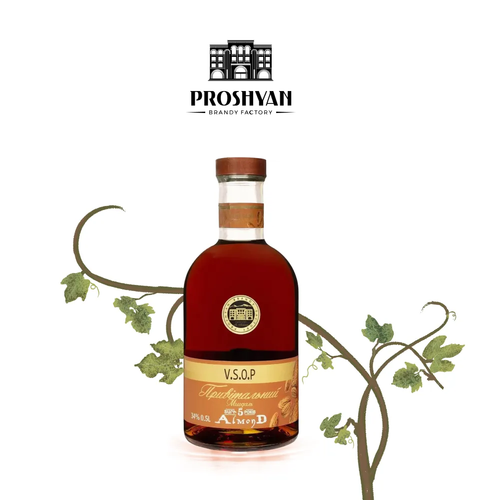 Фото 1 Proshyan Привітальний Мигдаль VSOP 5 років