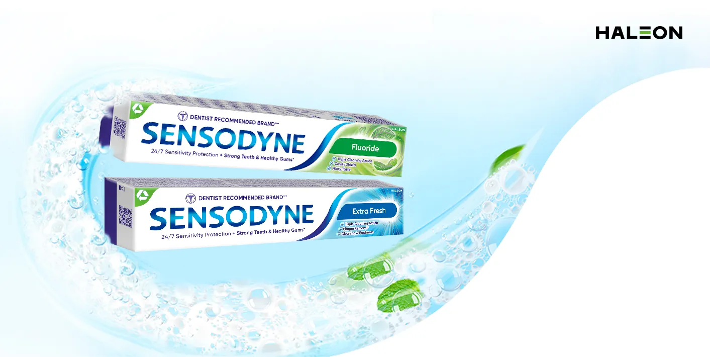 Фото 1 Sensodyne Fluorite & Extra Fresh