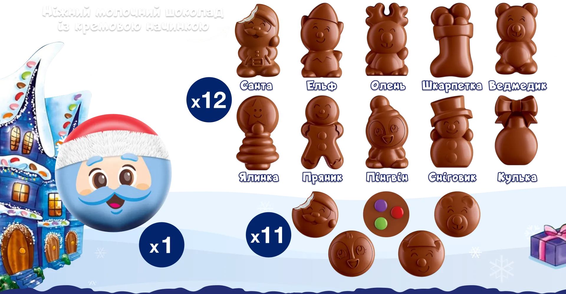 Фото 2 SMARTIES Різдвяний календар