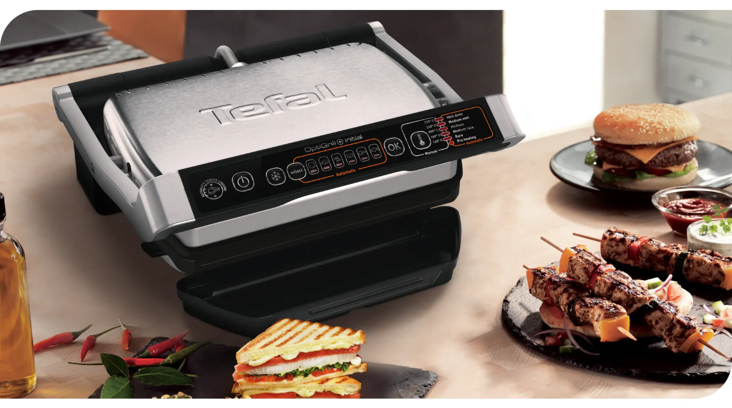 Фото 3 Tefal OptiGrill+ GC706D34