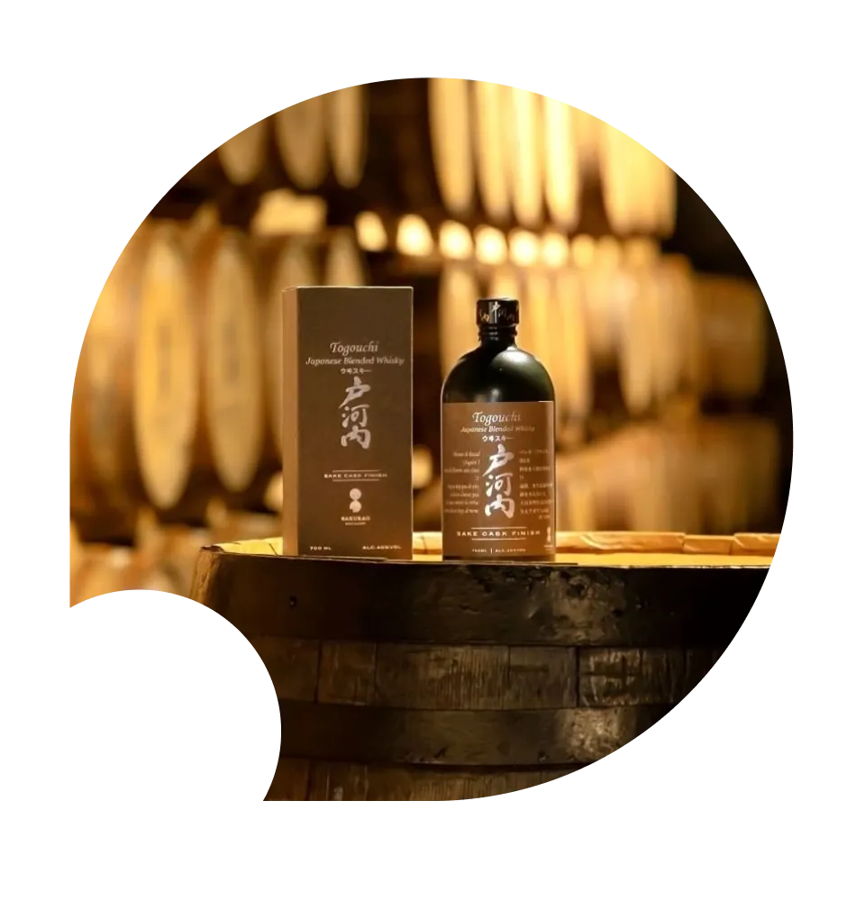 Sake whisky – Togouchi Kiwami 40%