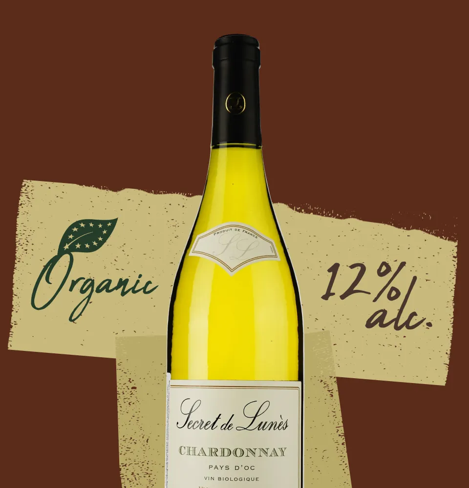 Фото 2 Vignobles Jeanjean Vin De Pays D'oc Secret De Lunes Chardonnay