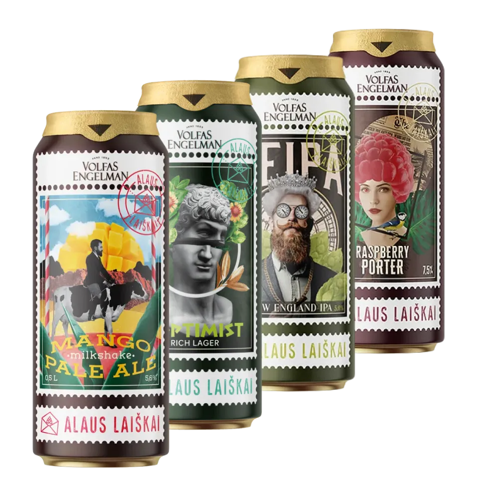 Фото 2 Volfas Engelman Mango Milkshake Pale Ale, Hoppy Lager, Neipa