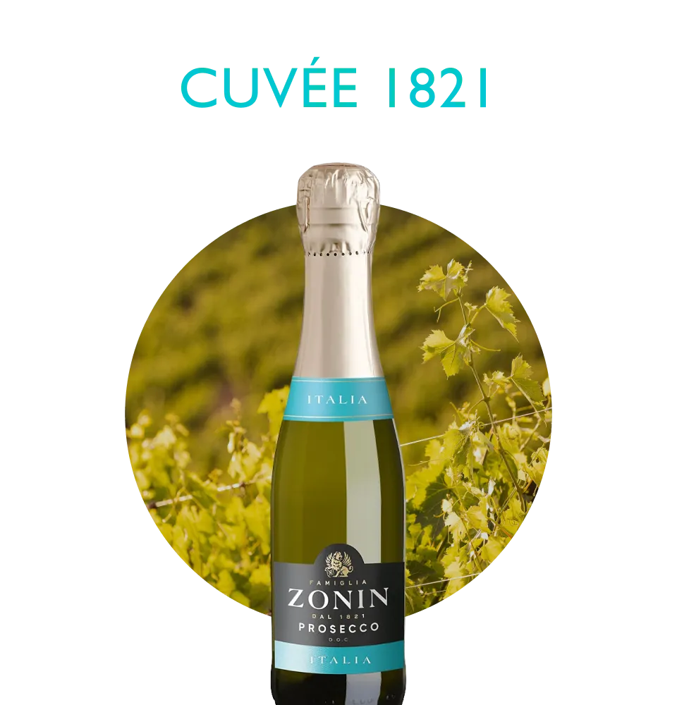 Фото 2 Zonin Prosecco Spumante Brut Cuvee 1821