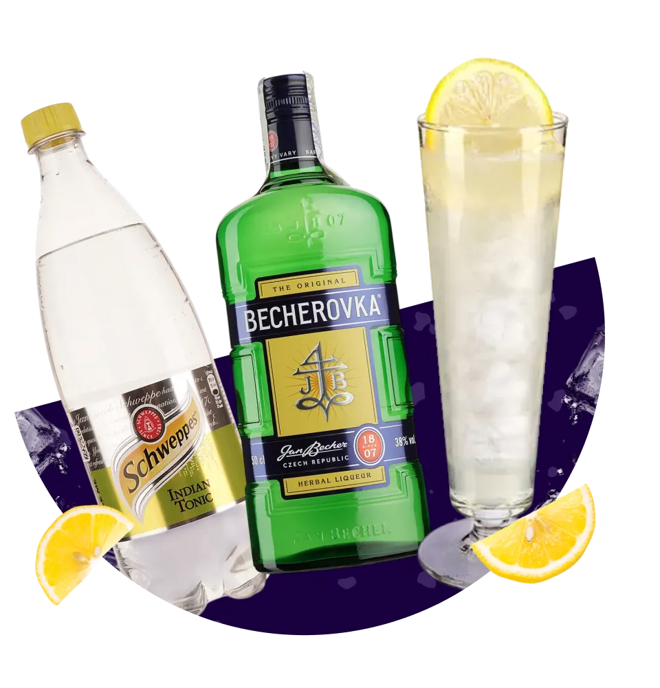 Фото 4 Коктейль Becherovka Tonic
