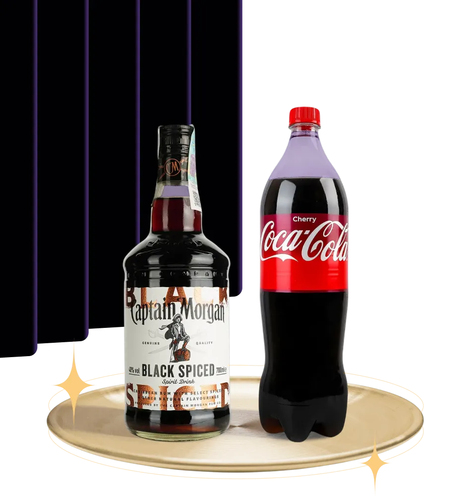 Фото 3 Коктейль Black Spiced & Cherry Cola