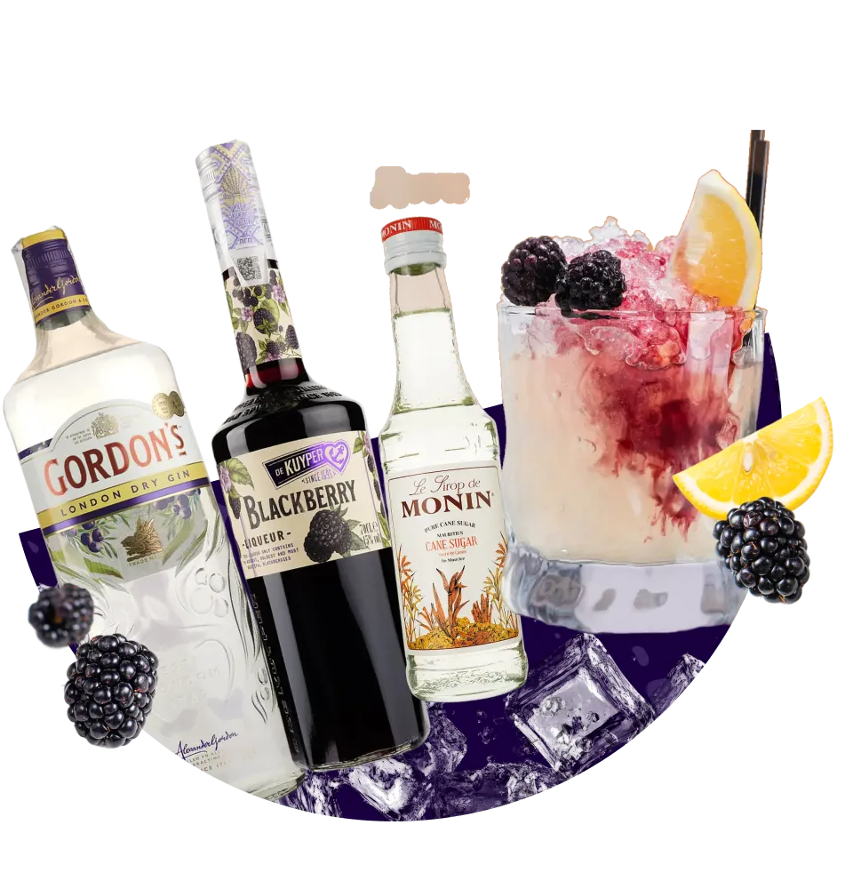 Фото 4 Коктейль Bramble Gordon's