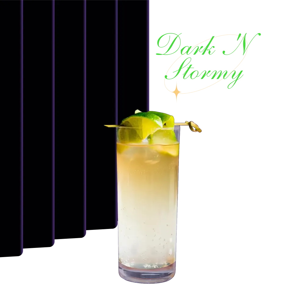 Фото 1 Коктейль Dark 'N' Stormy