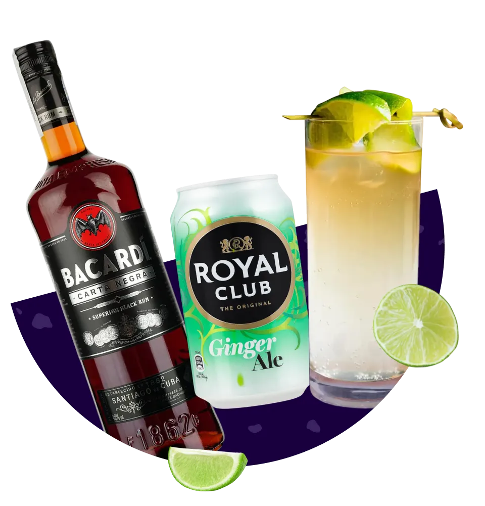 Фото 4 Коктейль Dark 'N' Stormy