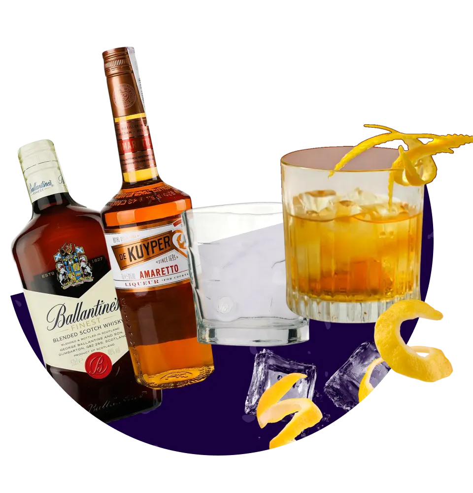 Фото 4 Коктейль Godfather Ballantine's