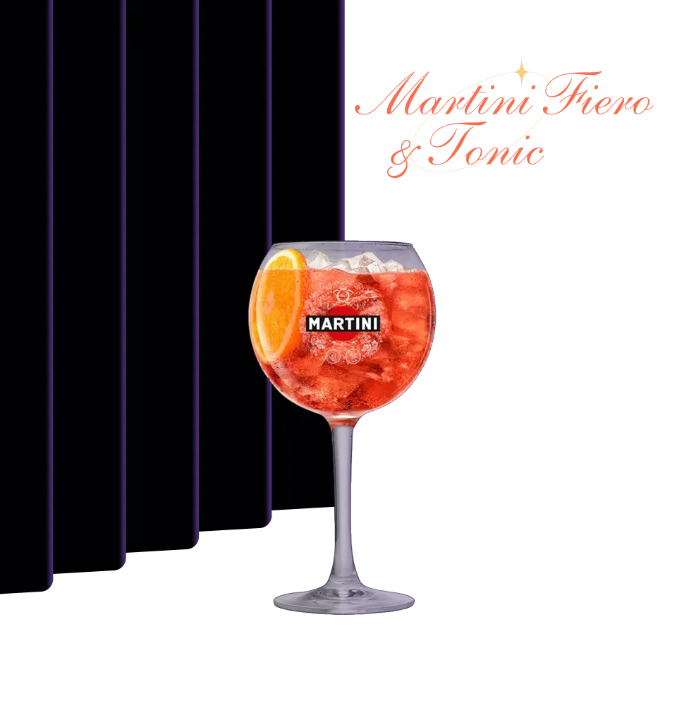 Фото 1 Коктейль Martini Fiero & Tonic