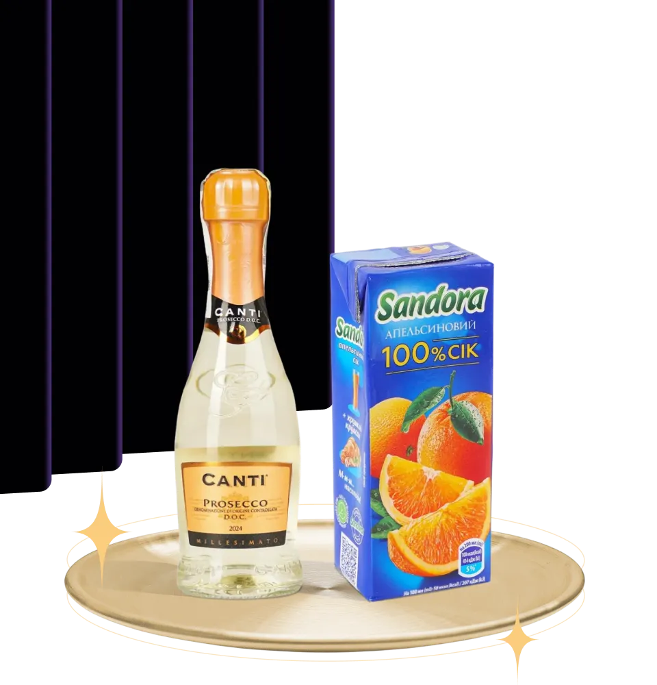Фото 3 Коктейль Mimosa Canti Prosecco