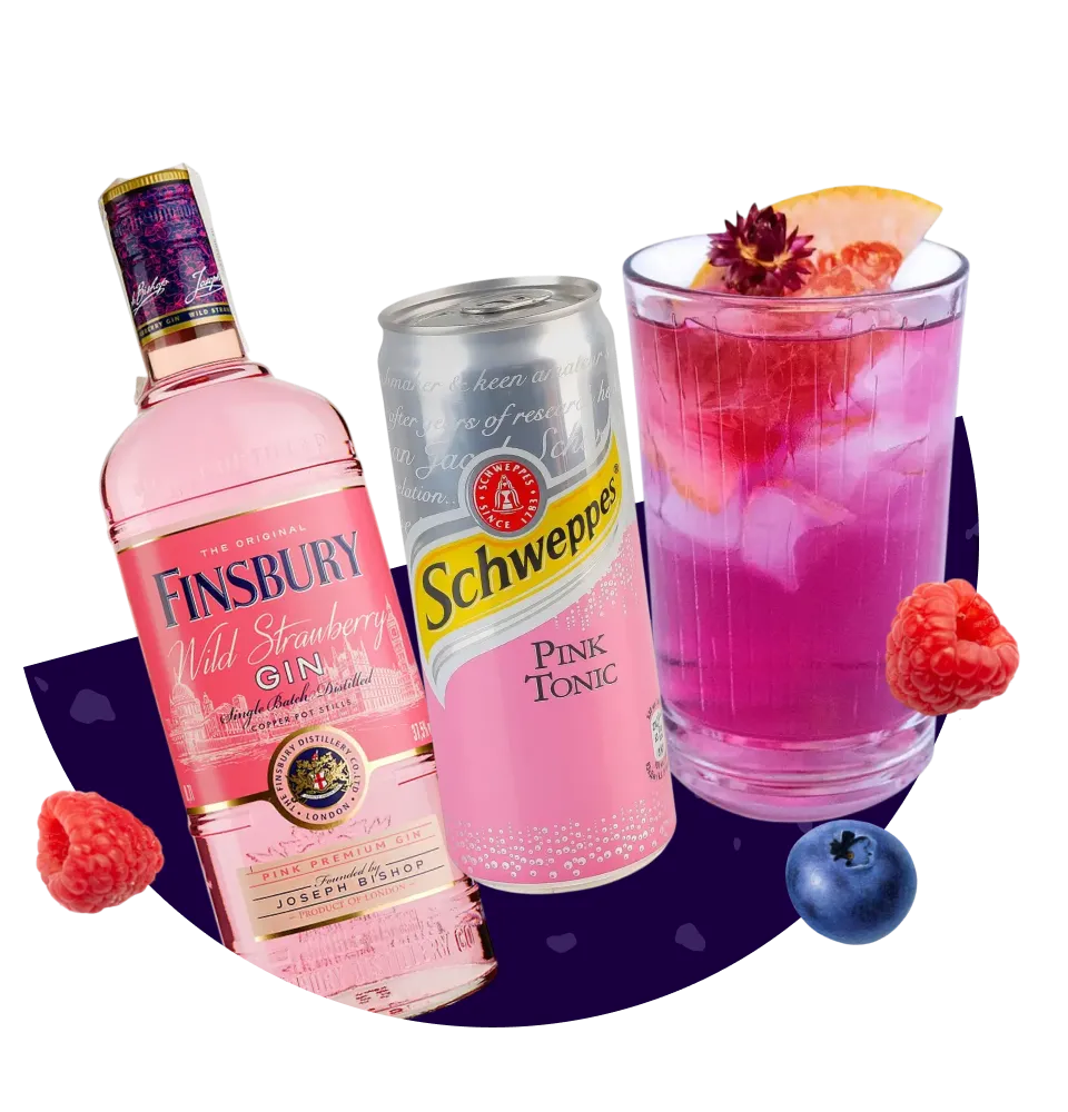 Фото 4 Коктейль Pink Gin Tonic